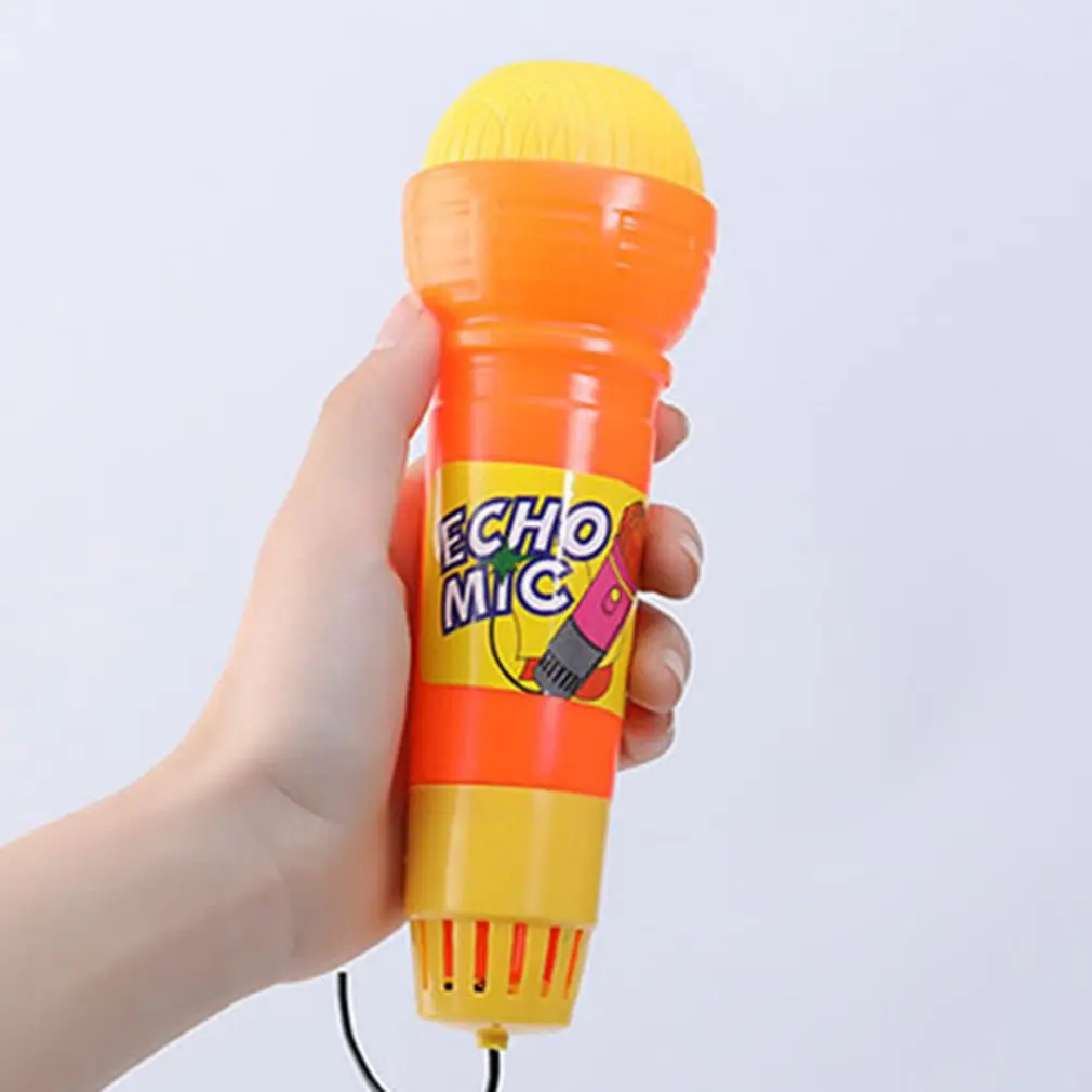 toy plastic microphone