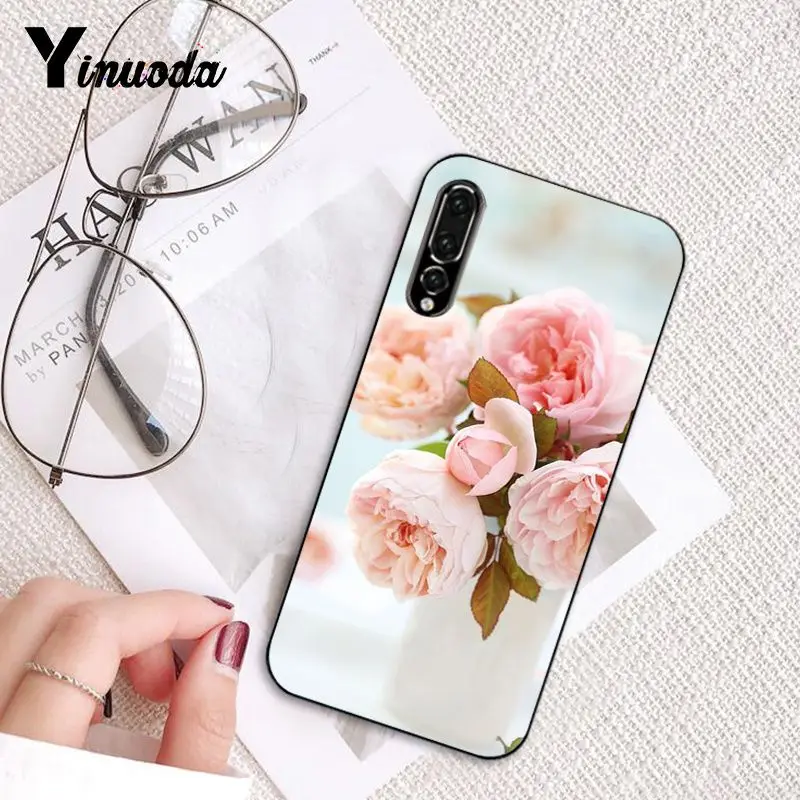 Pink Flower Peony On The Vase