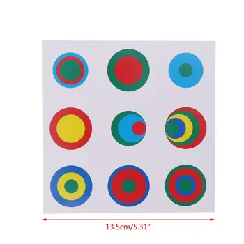 

Montessori Early Childhood Colors Fast Memory Education Matching Card 72XC
