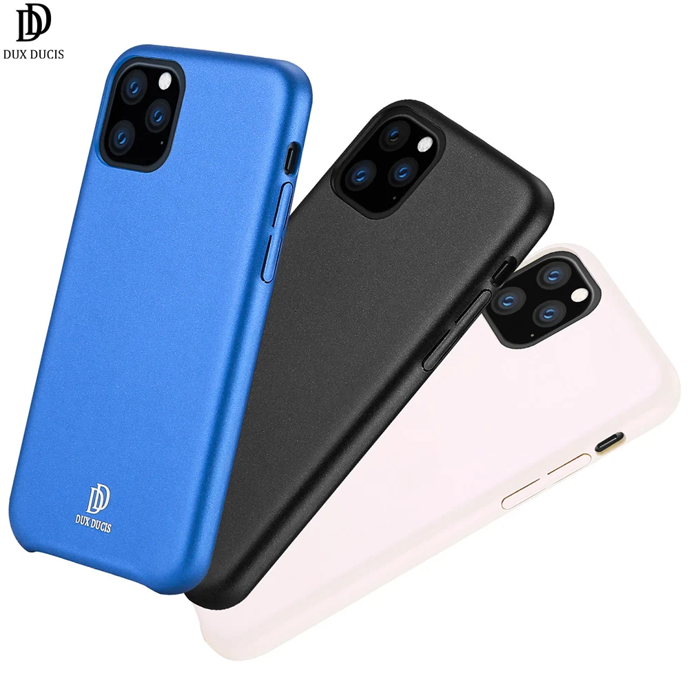 

Case for iPhone 11 Pro Max Soft Pu Leather Funda Shockproof Bumper Protective Non-slip Anti-Fingerprints Mobile Phone Cover