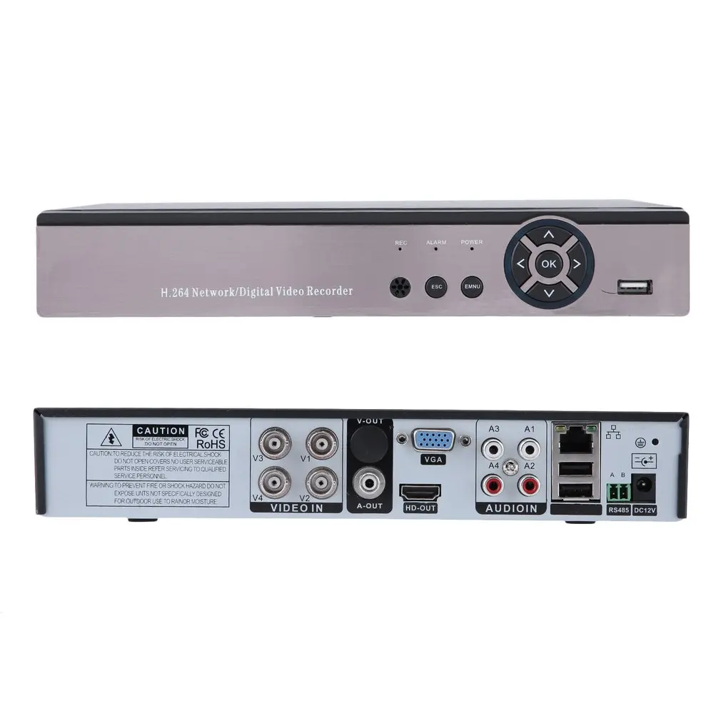 4 шт. 720P AHD камеры 4CH 1080N HDMI DVR 100 Вт AHD комплект видеонаблюдения наружная сетевая веб-камера домашняя система безопасности