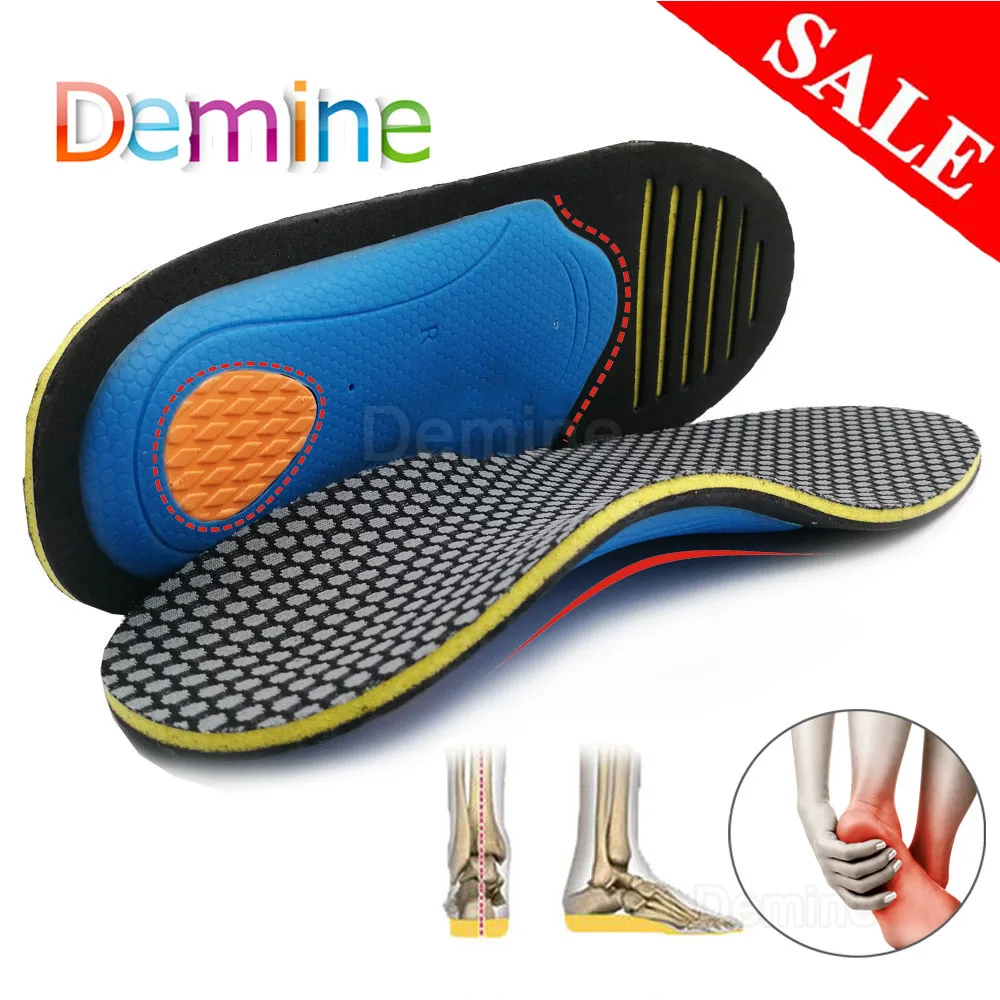 Ортопедические стельки для здоровья с плоской подошвой обуви вставка поддержки