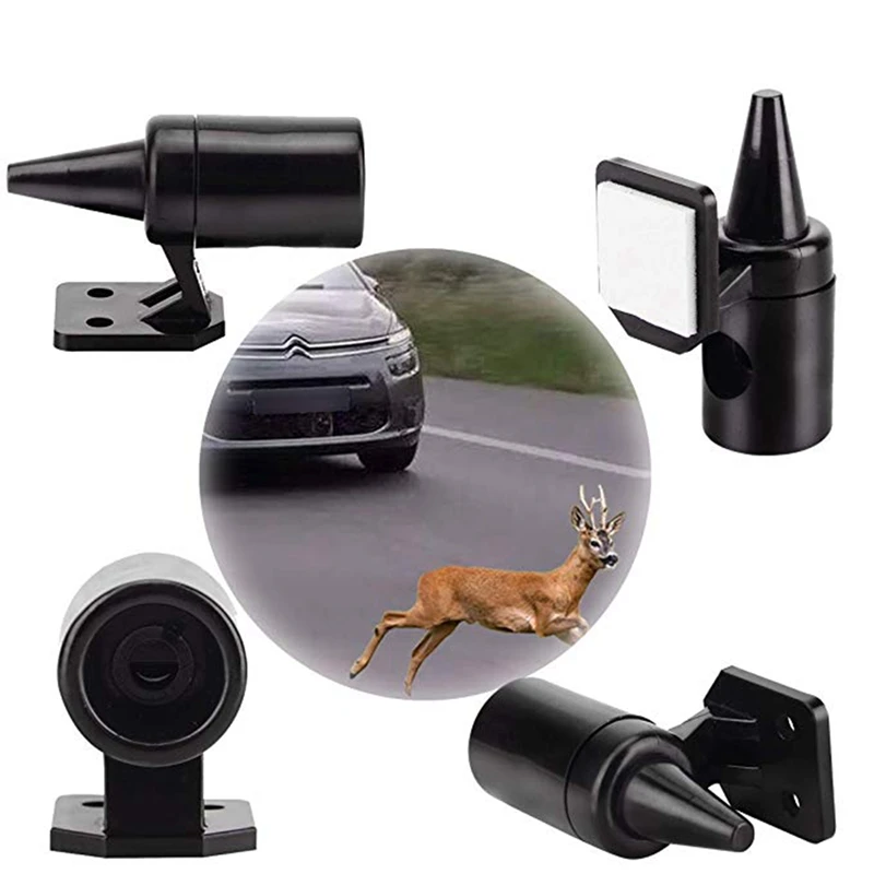 Deer Alert For Vehicles Avoids Deer Collisions Car Deer Warning Black Ultrasonic Wildlife Warning For Auto Motorcycle Truck Suv - Famidy.com