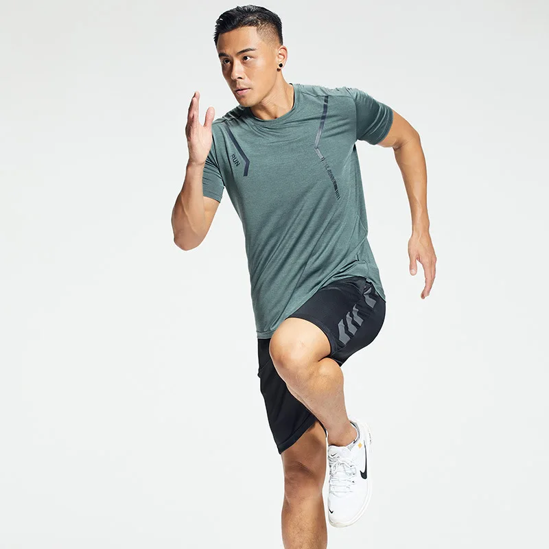 Football Basketball Tennis Shirt Quick Dry Fitness Sports Set Suits Sportswear 4XL Running TShirt Sport GYM Tshirt Short Sleeve | Спорт и