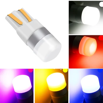 

4PCS T10 W5W 3030 SMD Car LED Promise decoding 194 168 width light Instrument Panel Light For Hyundai Solaris I30 IX35