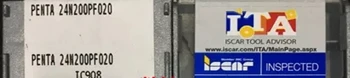 

5 PCS ISCAR CARBIDE INSERT PENTA24N200PF020 IC908