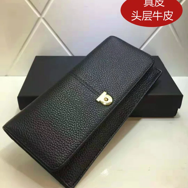 2020 women's wallet long real leather large capacity wallet fashionable cards holders photo