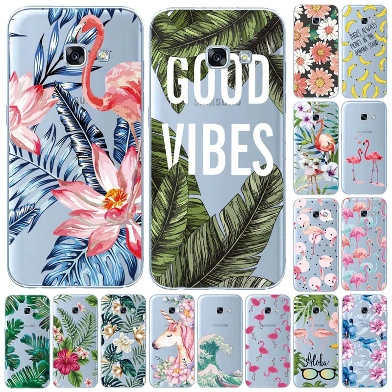 Phone Case For Samsung Galaxy A3 A5 2016 2017 Cases Coque Soft Silicone TPU Cute Painted Back Cover A 3 5 |