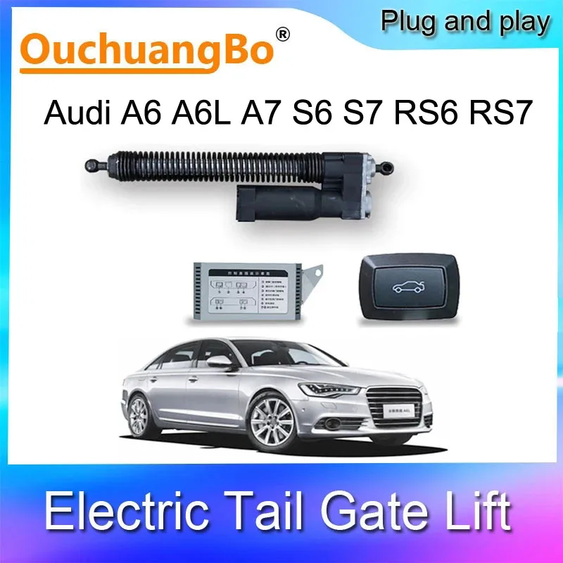 Электропривод для багажника ouchuangbo A6 C7 A6L A7 S6 S7 RS6 RS7 2012-2018 автомобильная дверь