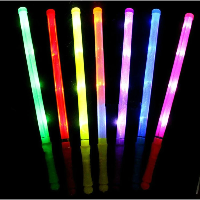 Led Light Sticks Flashing Light Decorations Glow Stick Birthday Party Rave  Concert Lights Glow In The Dark Props Party Supplies - AliExpress