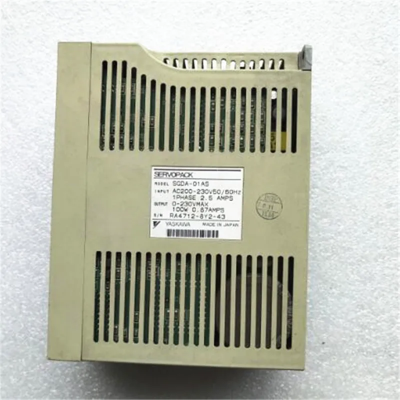 Используется протестированный рабочий SGDA-01AS SERVOPACK AC SERVO DRIVE