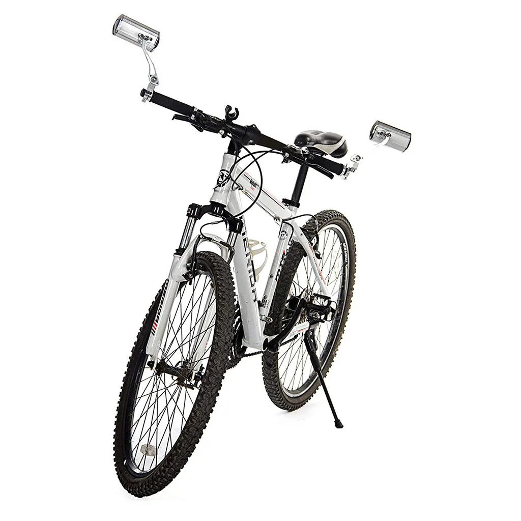 2 шт. Велосипедное вращающееся на 360 ° зеркало заднего вида на руль, широкоугольное Велосипедное Зеркало, безопасные аксессуары для велоспорта, зеркало заднего вида