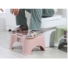 Домашний приседании и табурет Ванная комната приседания туалетный стульчак компактный Squatty табурет для горшка Портативный шаг сидения для дом, ванная, Туалет
