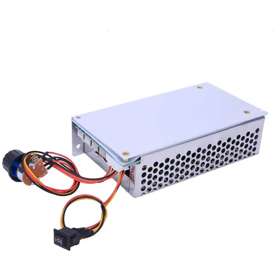 Motor Speed Regulator PWM Controller DC 10-50V 100A 3000W Voltage Regulator Motor Speed Controller Switch Governor