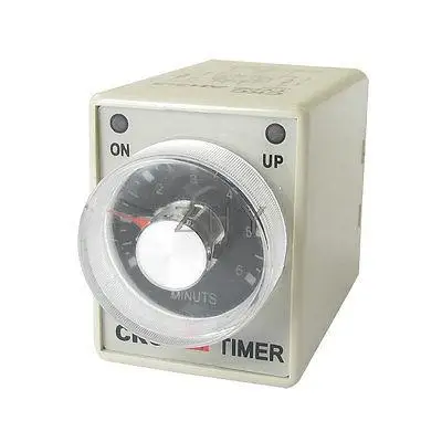 

DC 12V 0-6 Minutes 6m Plastic Housing Delay Timer Time Relay 8 Pin AH3-3