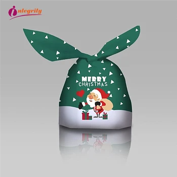 

INTEGRITY 10pcs 13.5x22CM 2020 Everyone Favorite Like New Original Christmas Snow Flake Nougat Cookies Bunny Ear Bag Baked
