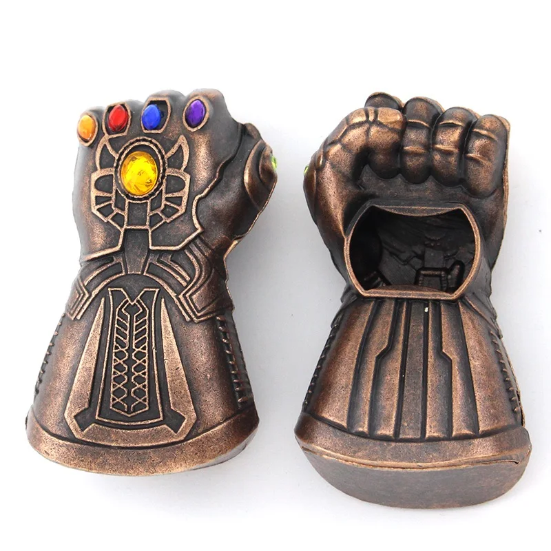 

Hot Selling The Avengers Infinity Thanos Glove Beer Bottle Opener Fashion Alloy Metal Fist Shaped for Marvel Fans Gifts Souvenir