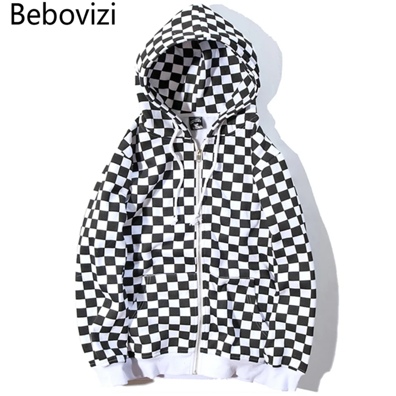 keephen Heren/Vrouwen Y2K Retro Grafische Rits Hoodie Print Trui