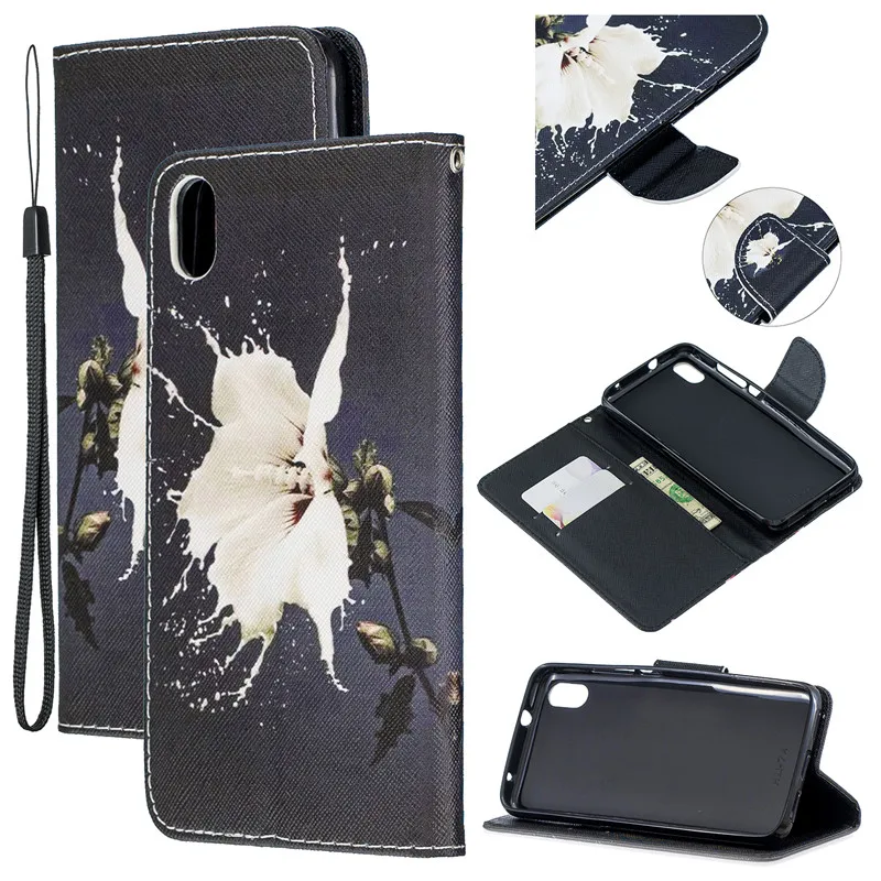 COOLY кожаный чехол с кошкой для Xiaomi Redmi 7A 4A 5A 6A Go K20 Pro задняя крышка на Note 7 6 Pro 4X кошелек Флип Единорог Сова чехол для телефона