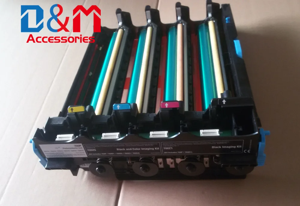 1SetNewBlackAndColor700Z5ImagingUnitForLexmarkCX510CX410