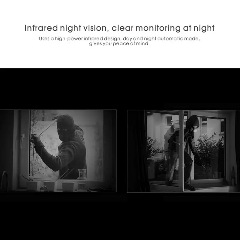 1.0Mp 720P Кнопка мини беспроводная камера Wi-Fi Двусторонняя голосовая крытая камера ночного видения Cctv домашняя камера безопасности Wifi