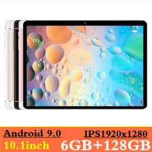 MT8752 6 ГБ ОЗУ+ 128 Гб ПЗУ 10,1 'Планшеты Android 9,0 8 Восьмиядерный двойной камеры 8MP двойной планшет с сим-картой ПК gps bluetooth телефон