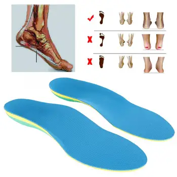 

Men Women Flatfoot Orthotic Insole Arch Cushioning Fasciitis Pain Relief Correction Foot Pad Foor Care Tools a