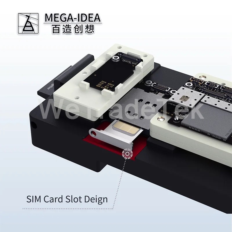 US $48.88 Qianli MegaIdea Phone X11promax Motherboard Fixture Isocket Jig Logic Board Fast Test Holder For Mainboard Repair