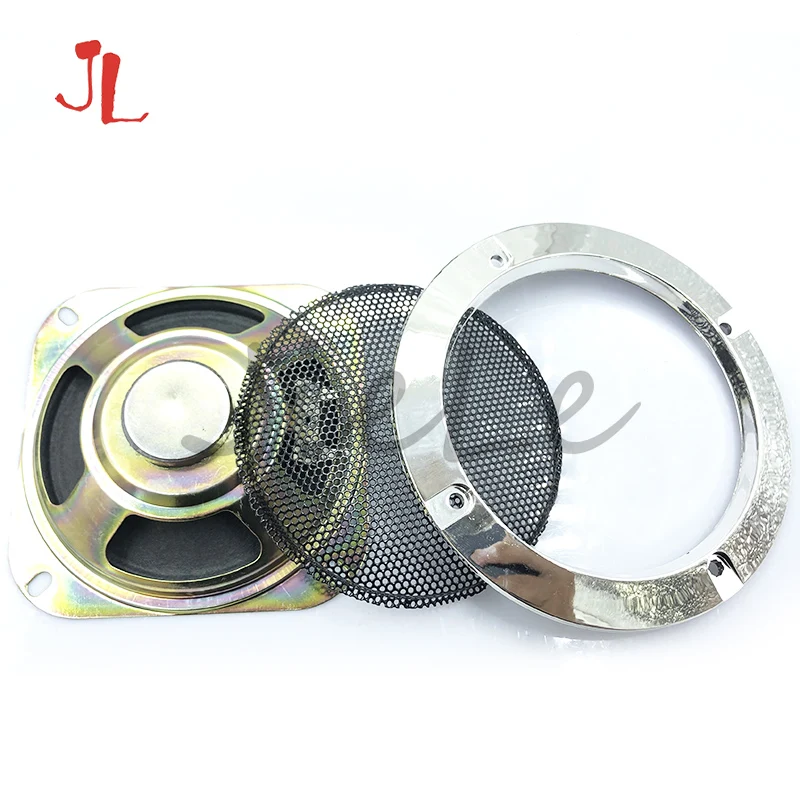Free shipping 2PCS/lot Square 4 inch 8ohm 5W speaker Loudspeaker with net for arcade game machine accessory | Спорт и развлечения