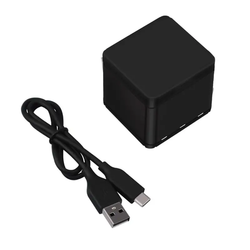 Горячая новинка 3 Батарея умный QC 3,0 быстрое зарядное usb-устройство коробка с кабелем для передачи данных для OSMO аксессуары для спортивной камеры