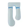 Only mat ! Pregnant Sleep Support Pillow Mat Ice Silk Mat Comfortable U Shape Mat Cover Summer Bedding 2