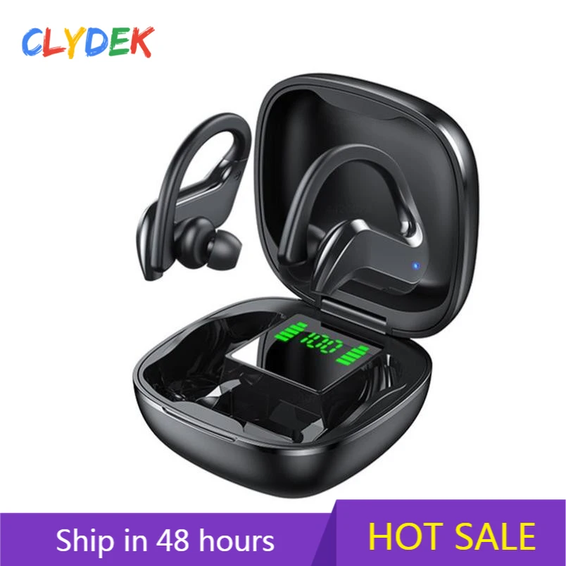 Clydek наушники-вкладыши TWS Bluetooth 5 0 наушники Беспроводной Шум шумоподавления 9D Hi-Fi
