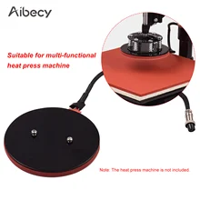 Aibecy, 15,5 см/дюйма, термопресс, пластина для сублимационной передачи, силиконовая грелка, коврик для термопресса