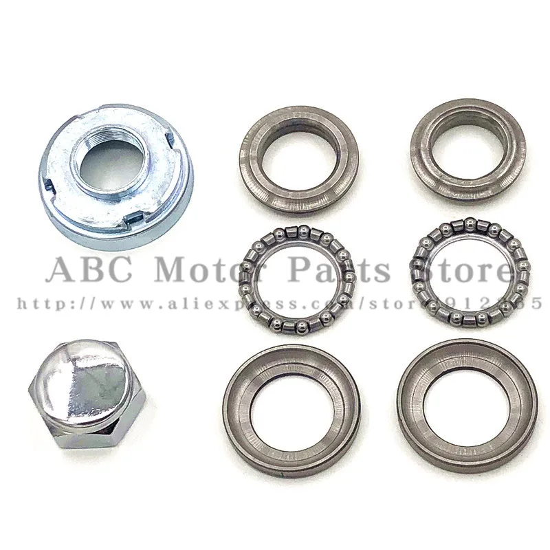 

Head Stem Steering Rod Bearings For SDG SSR BBR 50 70 110 125 Dirt Pit Bike