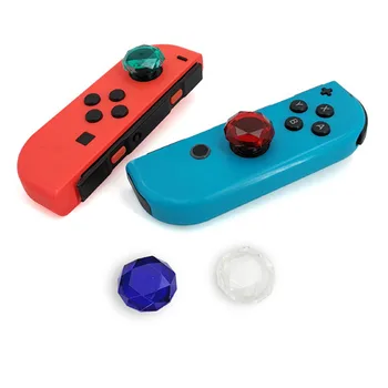 

2pcs Diamond Design Thumbstick Cap Analog Controller Thumb Stick Grip Skin Cover for Nintendo Switch NS & Switch Lite Mini 2019