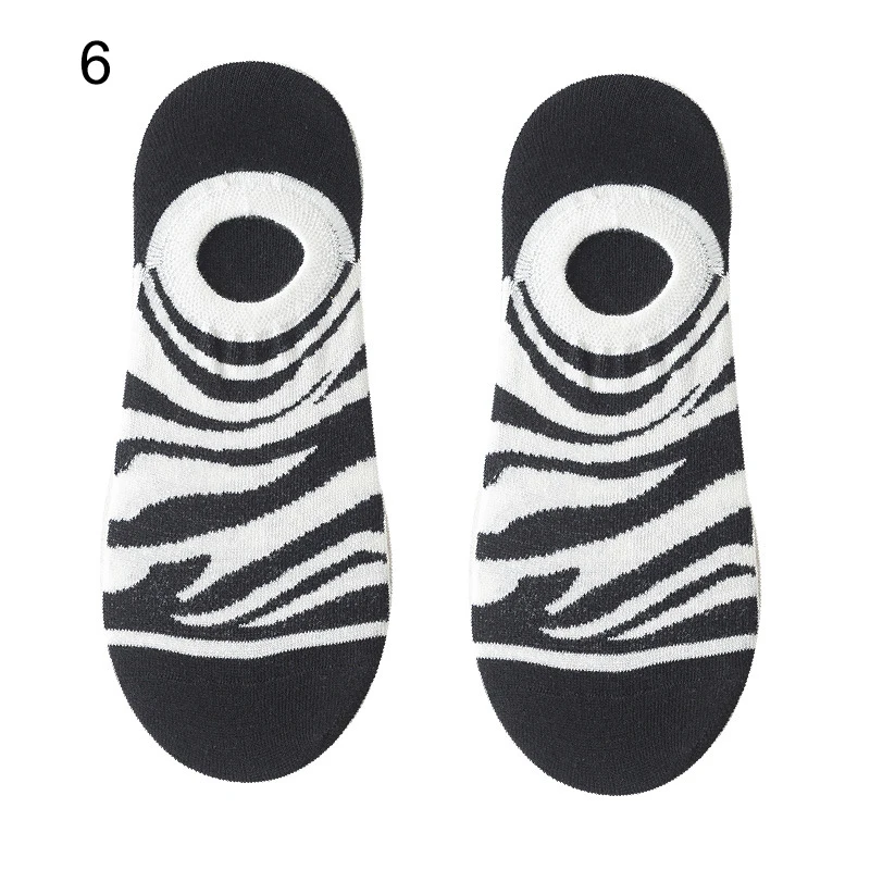Женские летние носки Kawayi с рисунком животных, с закрытым носком, симпатичные Тапочки, носки с низким вырезом для мальчиков, женские носки-лодочки, носки без шоу - Цвет: 6