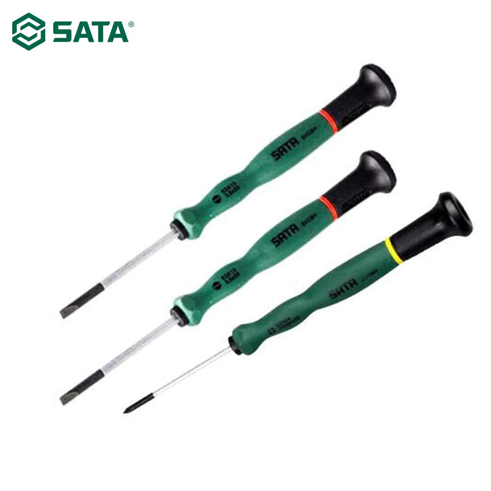 Набор прецизионных отверток SATA 6 шт. шлицевые/Phillips наконечники для фотоблокнота