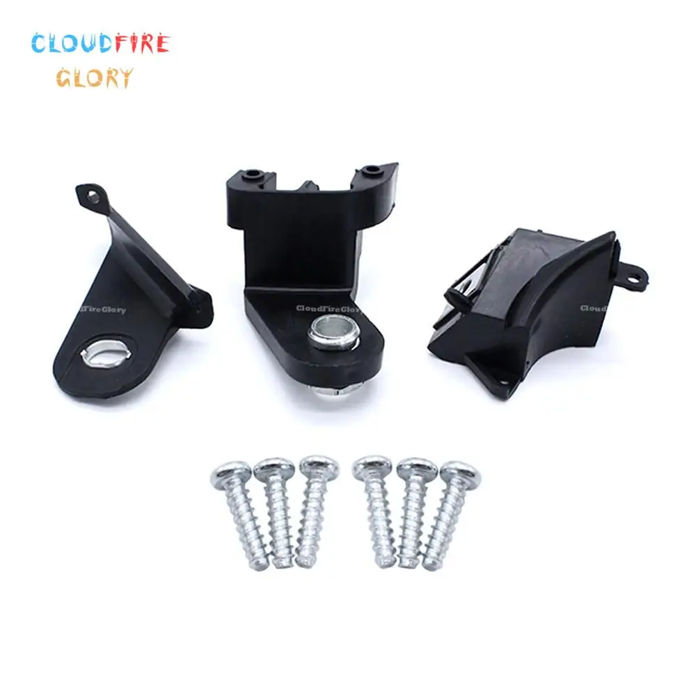 

CloudFireGlory Front Left Passenger Headlight Head Lamp Bracket Lug Repair Kit 51816682 For Fiat 500 2013 2014 2015 2016