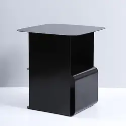 Небольшой журнальный столик в скандинавском стиле, современный минималистичный столик для гостиной, креативный кованый прикроватный