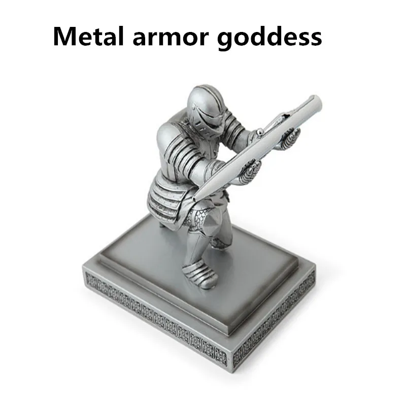 

Personalized Soldier Shaped Pen Holder Hero Model Pencil Stand for Office Home Decoration Desktop Figurine Decor Kid Gift