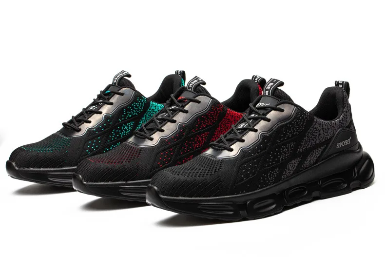 Safety Shoes Anti-smashing Safety Men's Work Shoes Summer Breathable Deodorant Non-slip Mens Safety Shoes Work Shoes