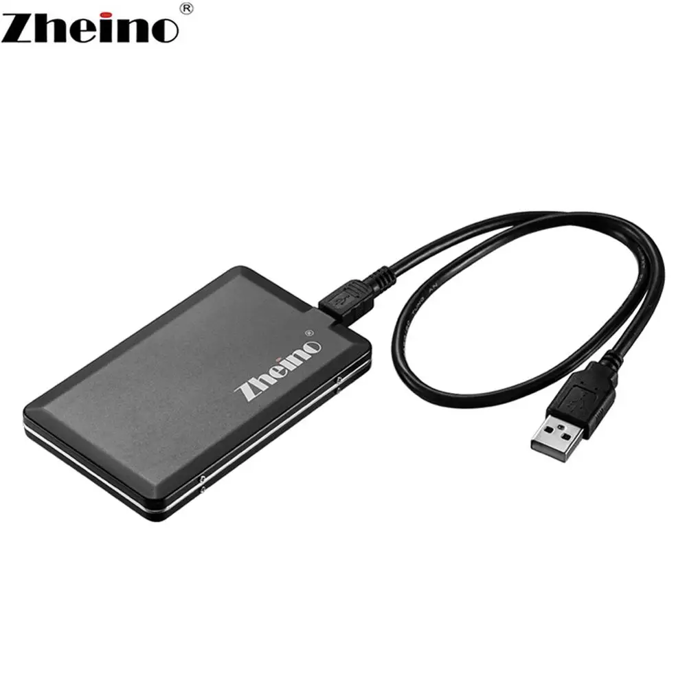 Zheino 1,8 дюйма USB2.0 к ZIF Мобильный HDD box HDD/SSD Внешний корпус чехол для 40PIN ZIF CE 5 мм 8 мм жесткий диск USB2.0