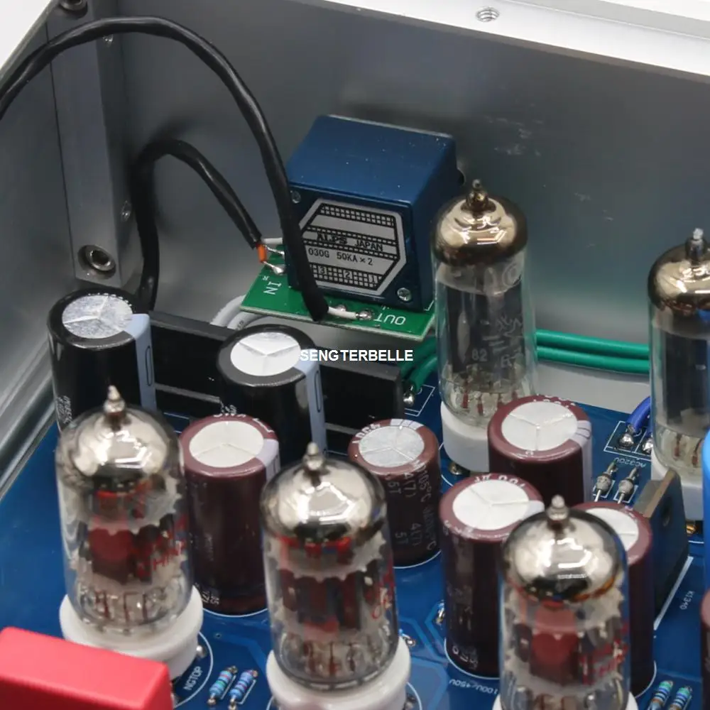 Finished Hi-End 12AX7 Tube Preamplifier Base On Classic France JP200 Preamplifier