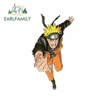 

EARLFAMILY 13cm x 7.4cm For Naruto Car Stickers Fashion Decal Car Accessories Waterproof Vinyl Material Scratch-Proof Decor
