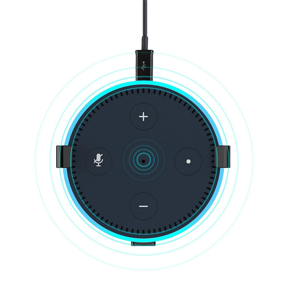 Алюминиевый сплав настенное крепление динамик стенд держатель для Amazon Echo Dot 2 SGA998