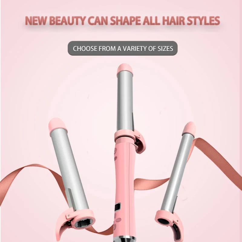 

Professional Classic Rose Curling Iron Automatic Design Rotating Hair Curler Automatic Curling Iron Wave Roll Rapid Heating