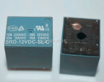 

Free shipping 25pcs /lot SRD-12VDC-SL-C PCB Type 12V DC SONGLE Power Relay