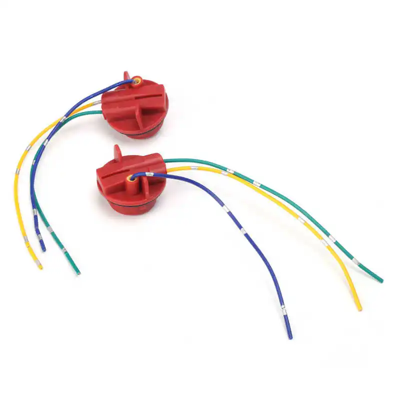 

automatic transmission araba aksesuar 12V 1157 LED Bulb Adapter Wiring Harness Socket for Turn Signal Brake Lights DRL