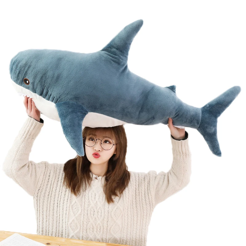 shark plush pillow
