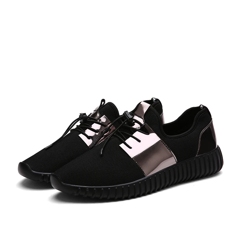 Мужская и женская прогулочная спортивная обувь для бега, черные и белые легкие кроссовки для бега, дешевые спортивные кроссовки, дышащая обувь - Цвет: 256-Black